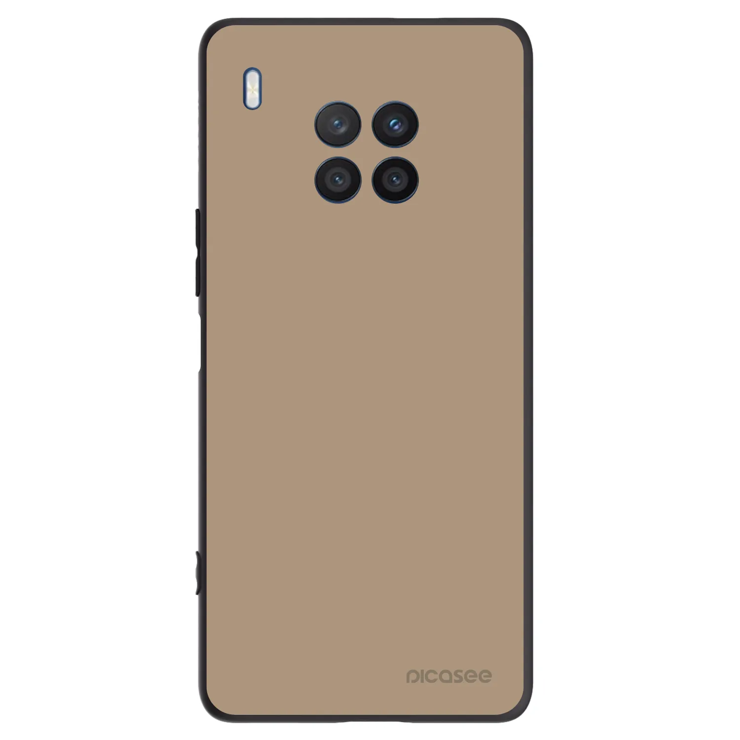 Picasee Honor 50 Lite Hülle - Schwarzes Silikon - Soft Sand