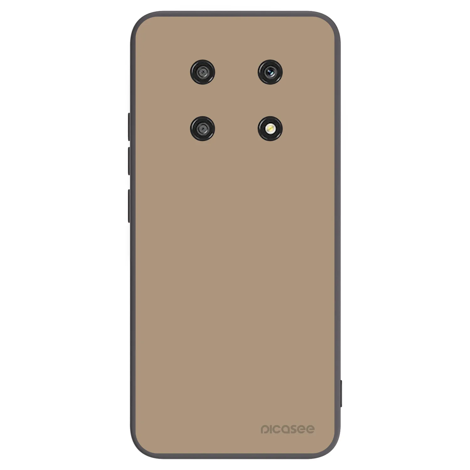 Picasee Honor Magic4 Lite 5G Hülle - Schwarzes Silikon - Soft Sand