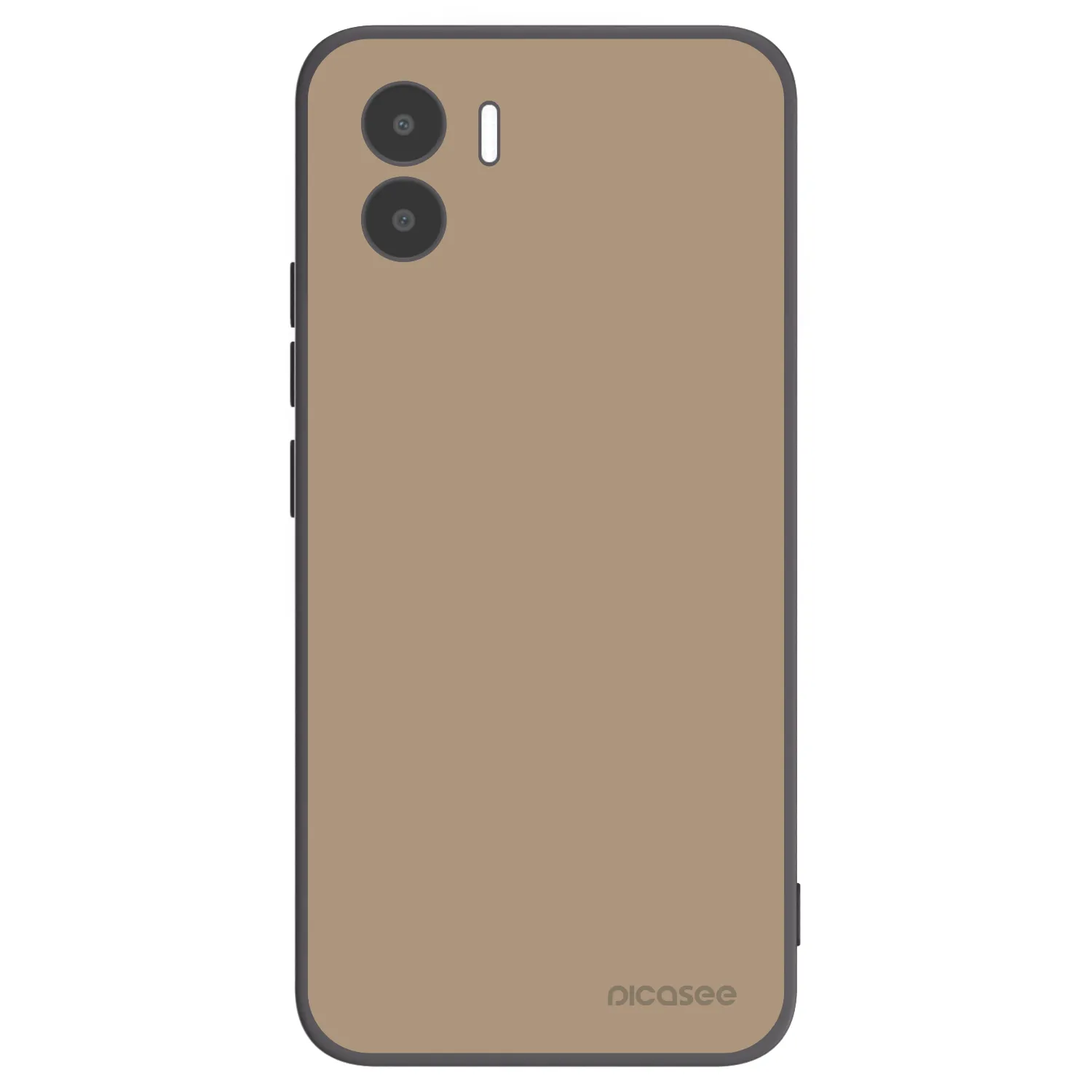 Picasee Xiaomi Redmi A1 Hülle - Schwarzes Silikon - Soft Sand