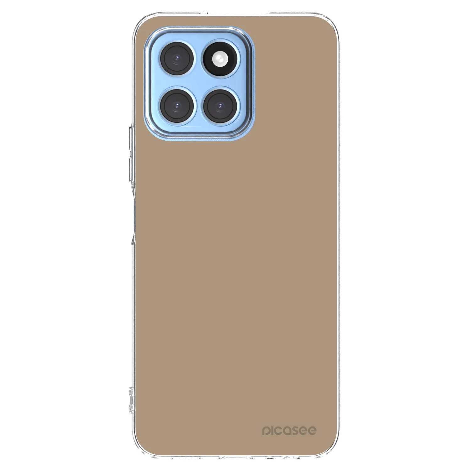 Picasee Honor X8 5G Hülle - Transparentes Silikon - Soft Sand