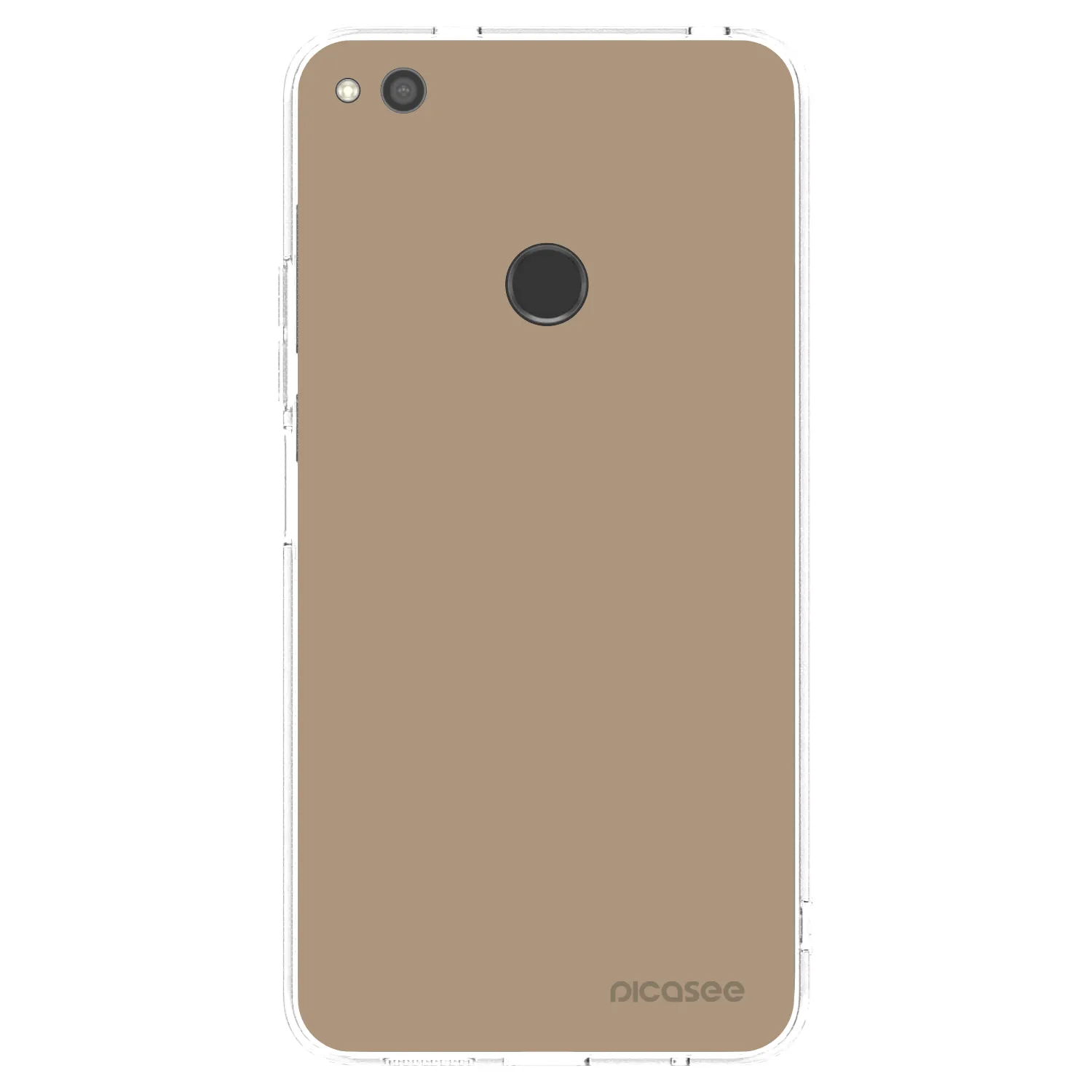 Picasee Huawei P9 Lite 2017 Hülle - Transparentes Silikon - Soft Sand