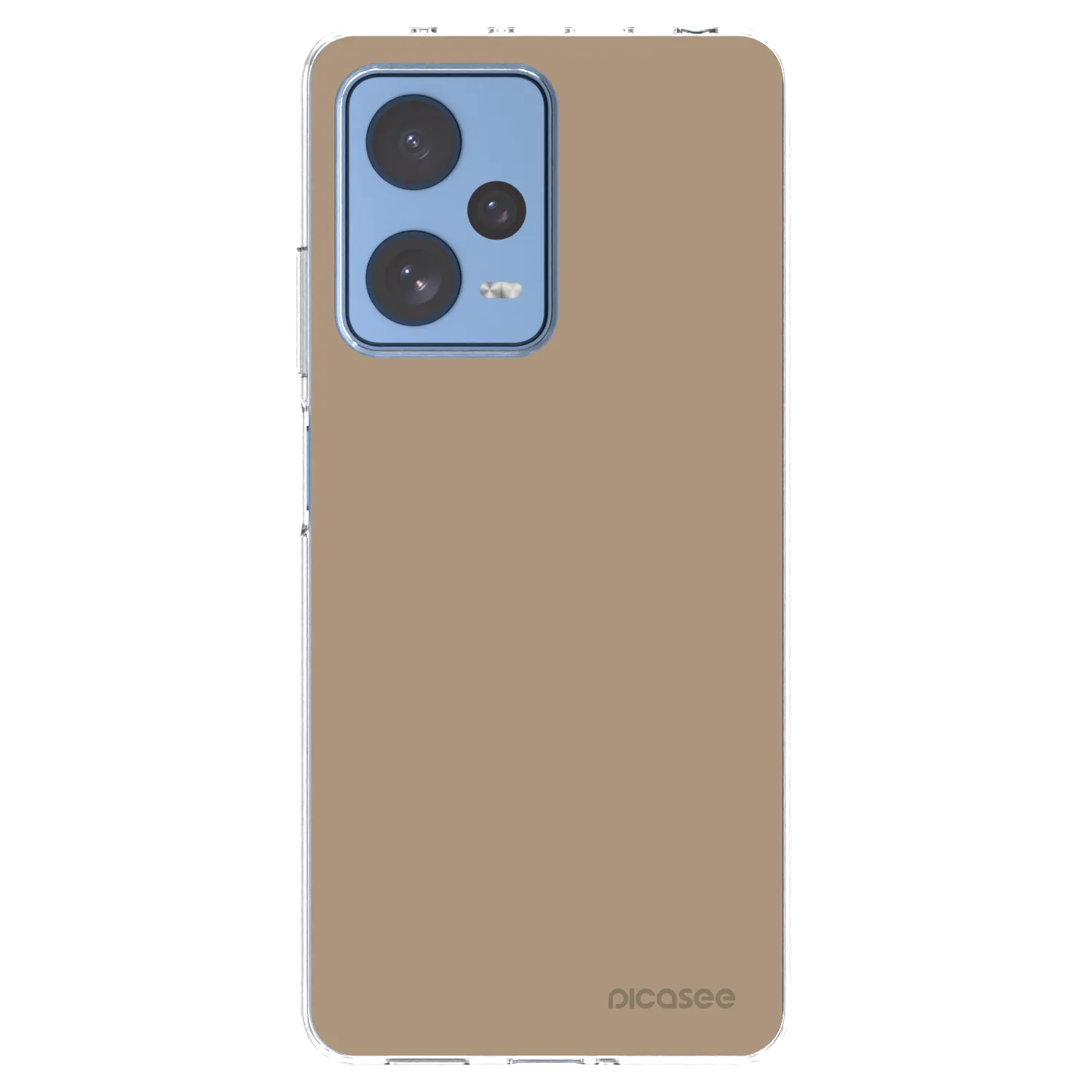Picasee Xiaomi Redmi Note 12 Pro 5G Hülle - Transparentes Silikon - Soft Sand