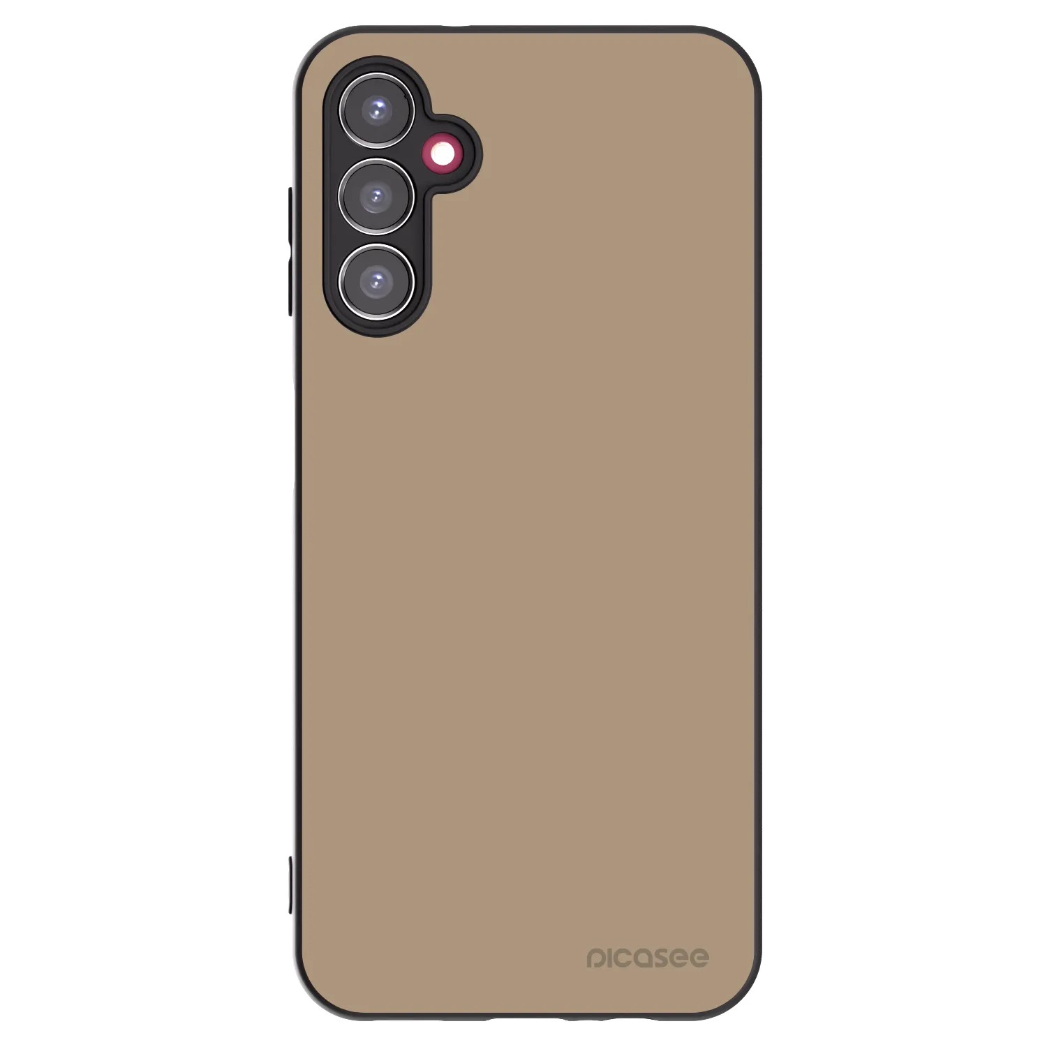 Picasee Samsung Galaxy A14 5G A146P Hülle - Schwarzes Silikon - Soft Sand