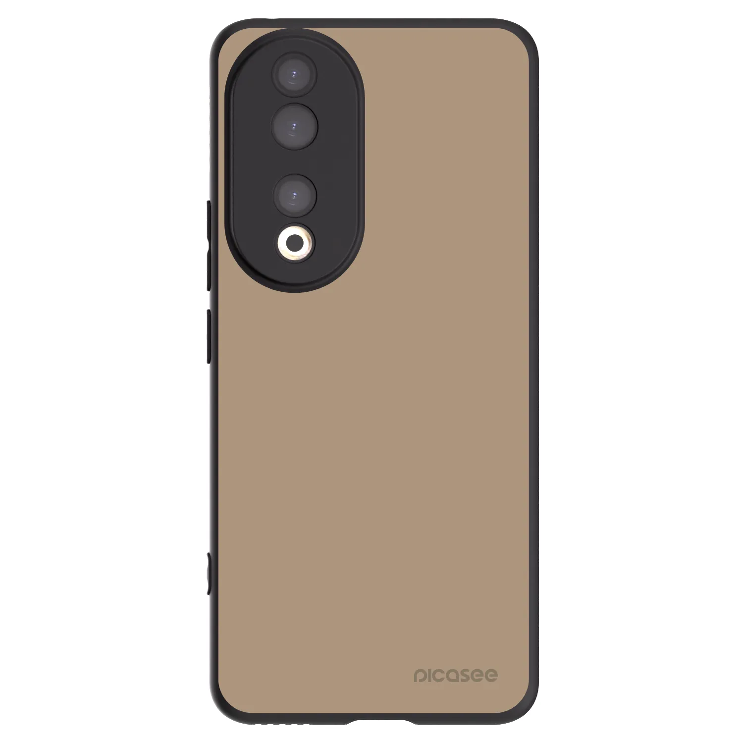 Picasee Honor 90 5G Hülle - Schwarzes Silikon - Soft Sand