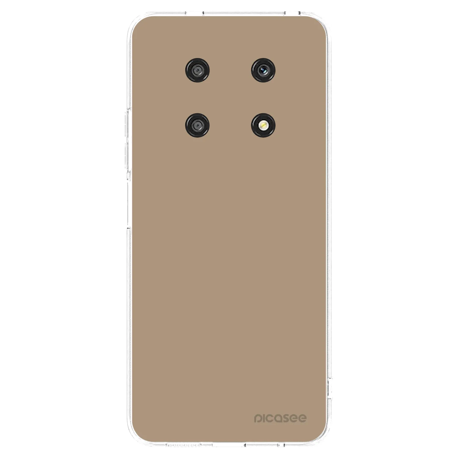 Picasee Honor Magic4 Lite 5G Hülle - Transparentes Silikon - Soft Sand