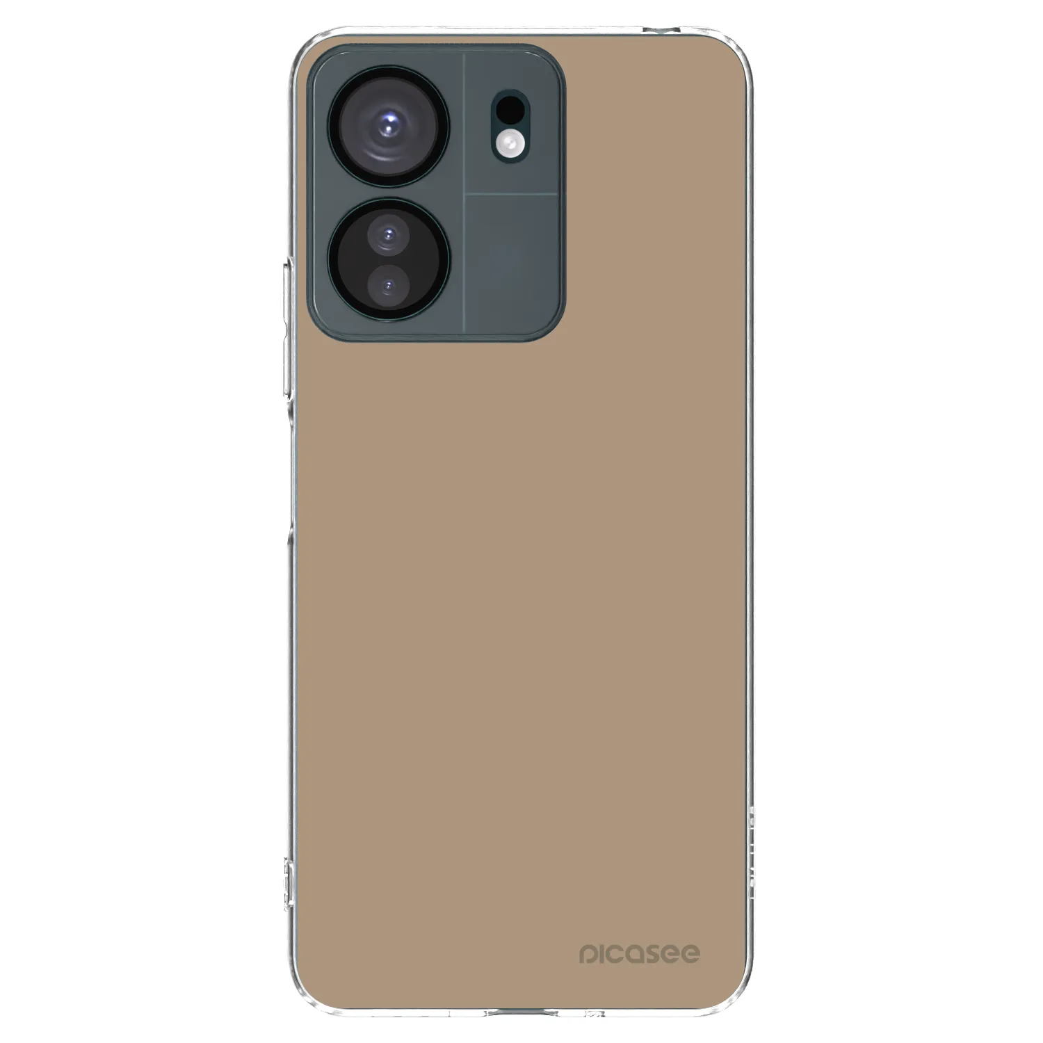 Picasee Xiaomi Redmi 13C 4G Hülle - Transparentes Silikon - Soft Sand