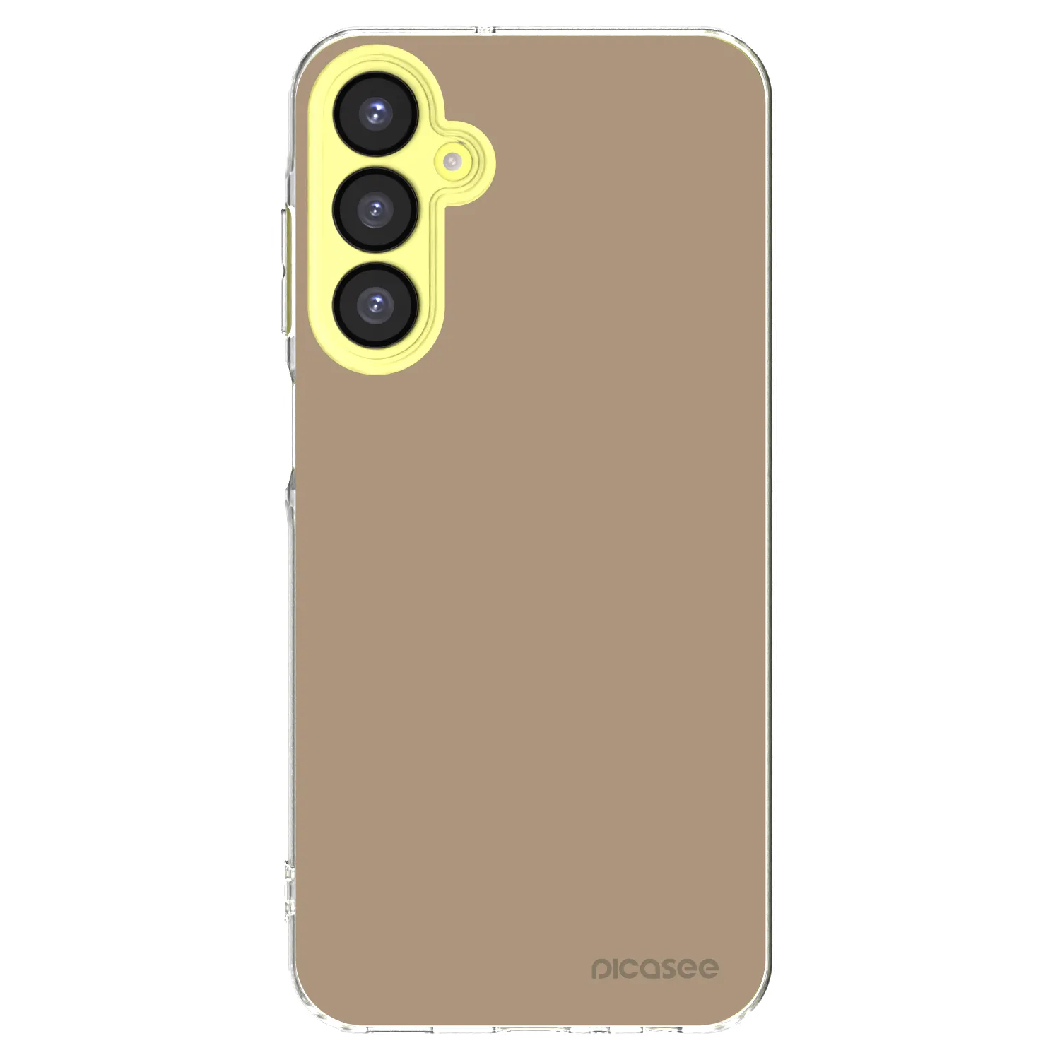Picasee Samsung Galaxy A25 A256B 5G Hülle - Transparentes Silikon - Soft Sand