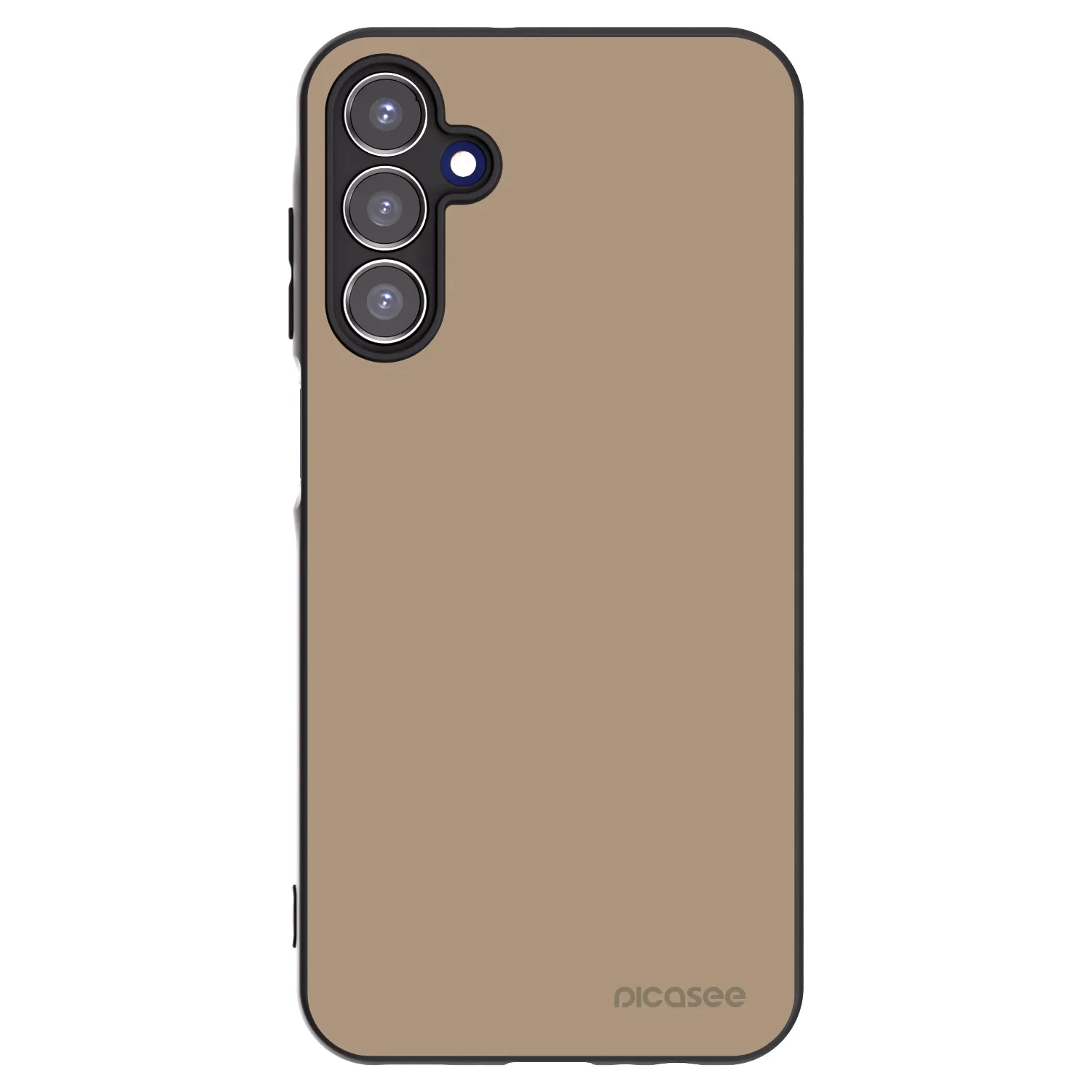 Picasee Samsung Galaxy A15 A156B 5G Hülle - Schwarzes Silikon - Soft Sand