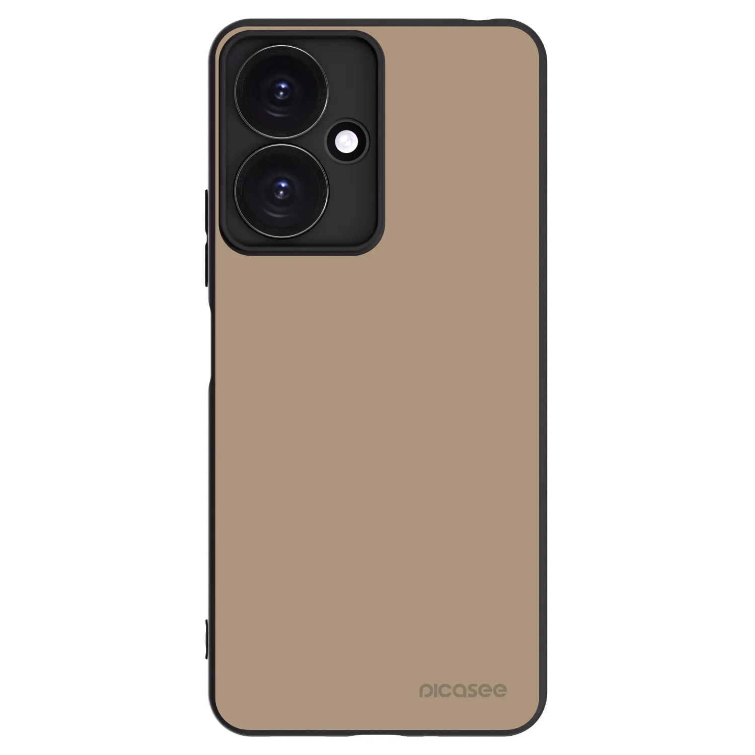 Picasee Xiaomi Redmi 13C 5G Hülle - Schwarzes Silikon - Soft Sand