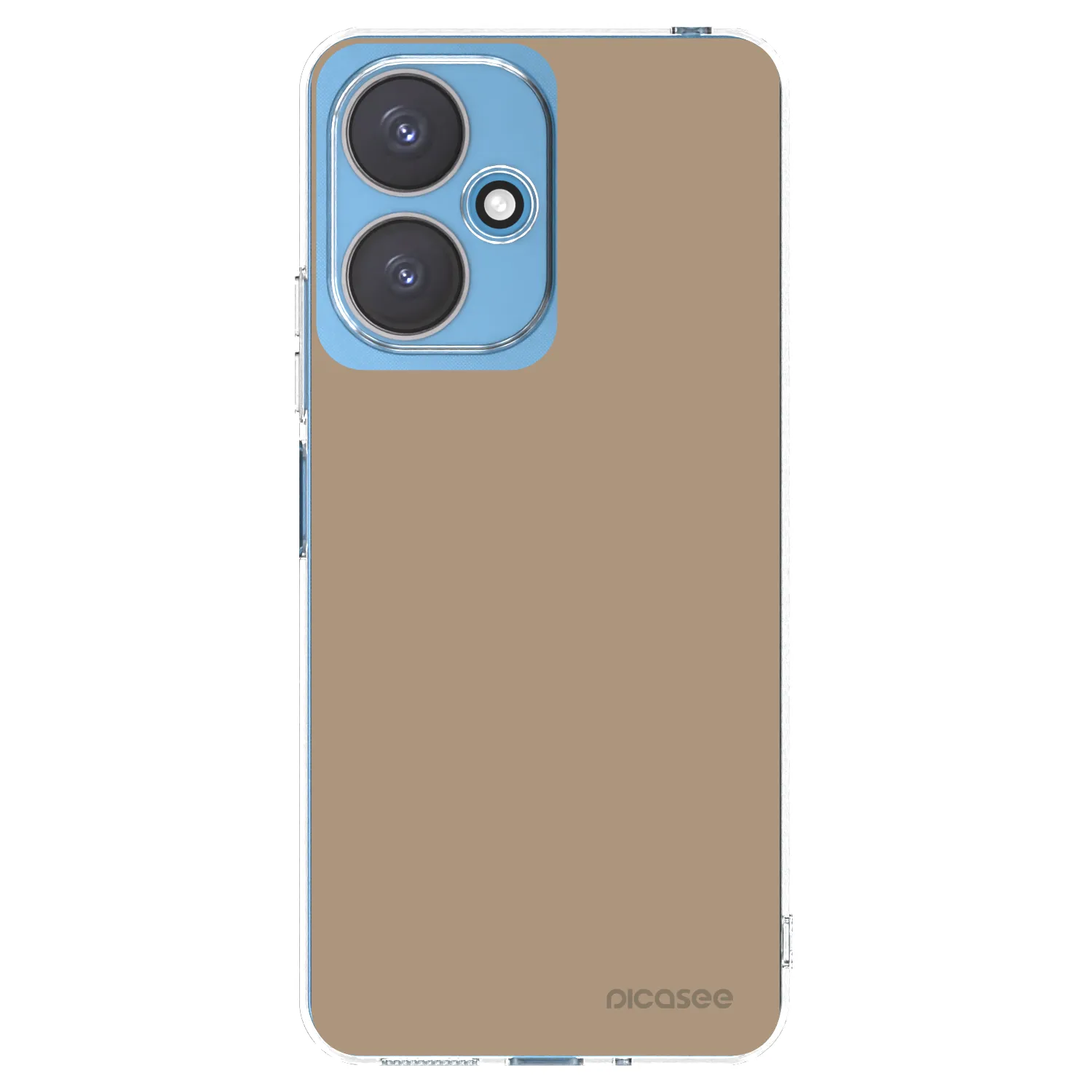 Picasee Xiaomi Redmi 13C 5G Hülle - Transparentes Silikon - Soft Sand