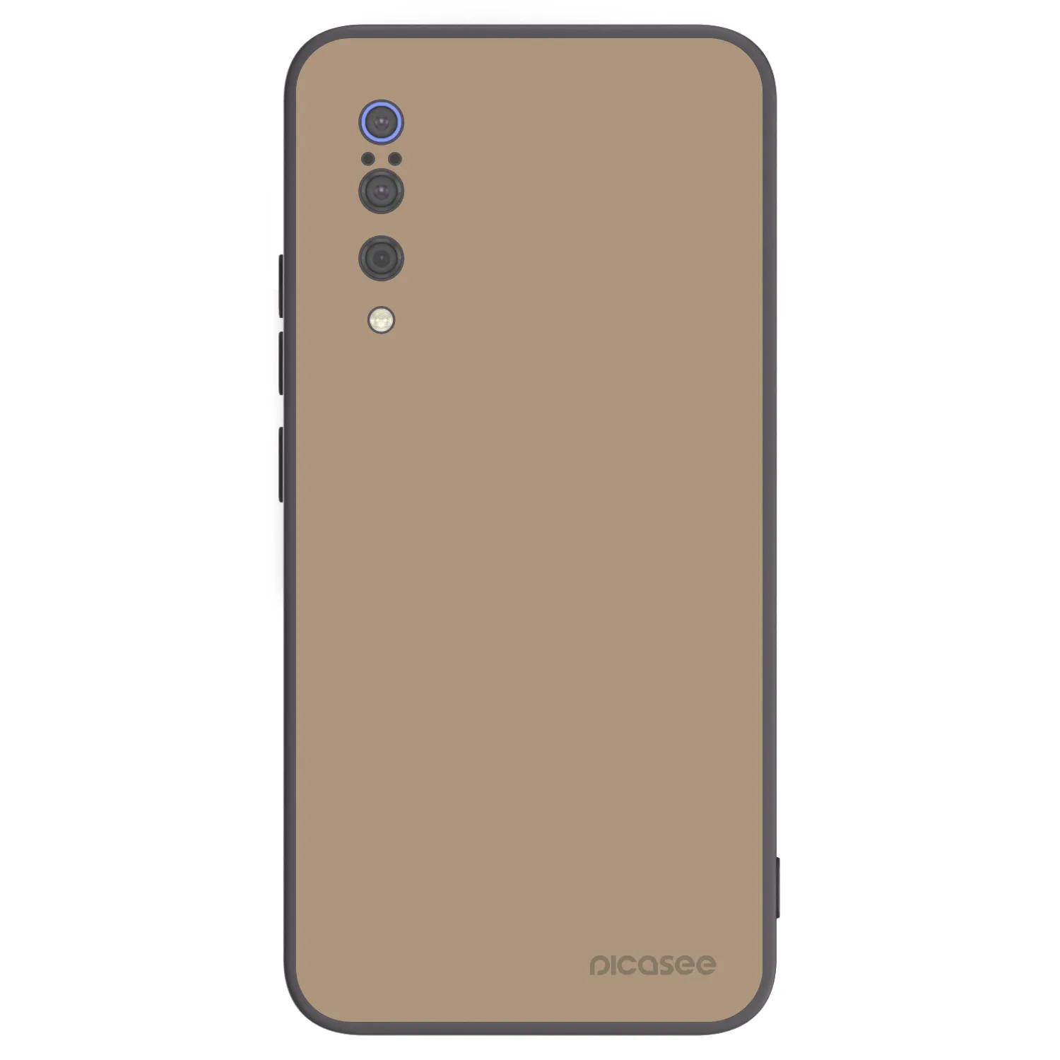Picasee Xiaomi Mi 9 Hülle - Schwarzes Silikon - Soft Sand