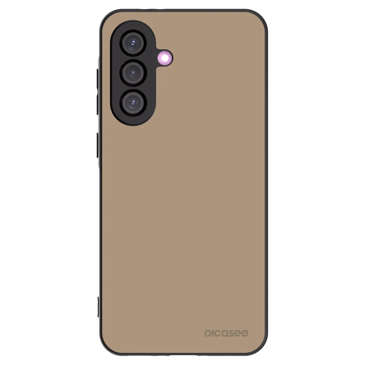 Picasee Samsung Galaxy A56 5G A566B Hülle - Schwarzes Silikon - Soft Sand