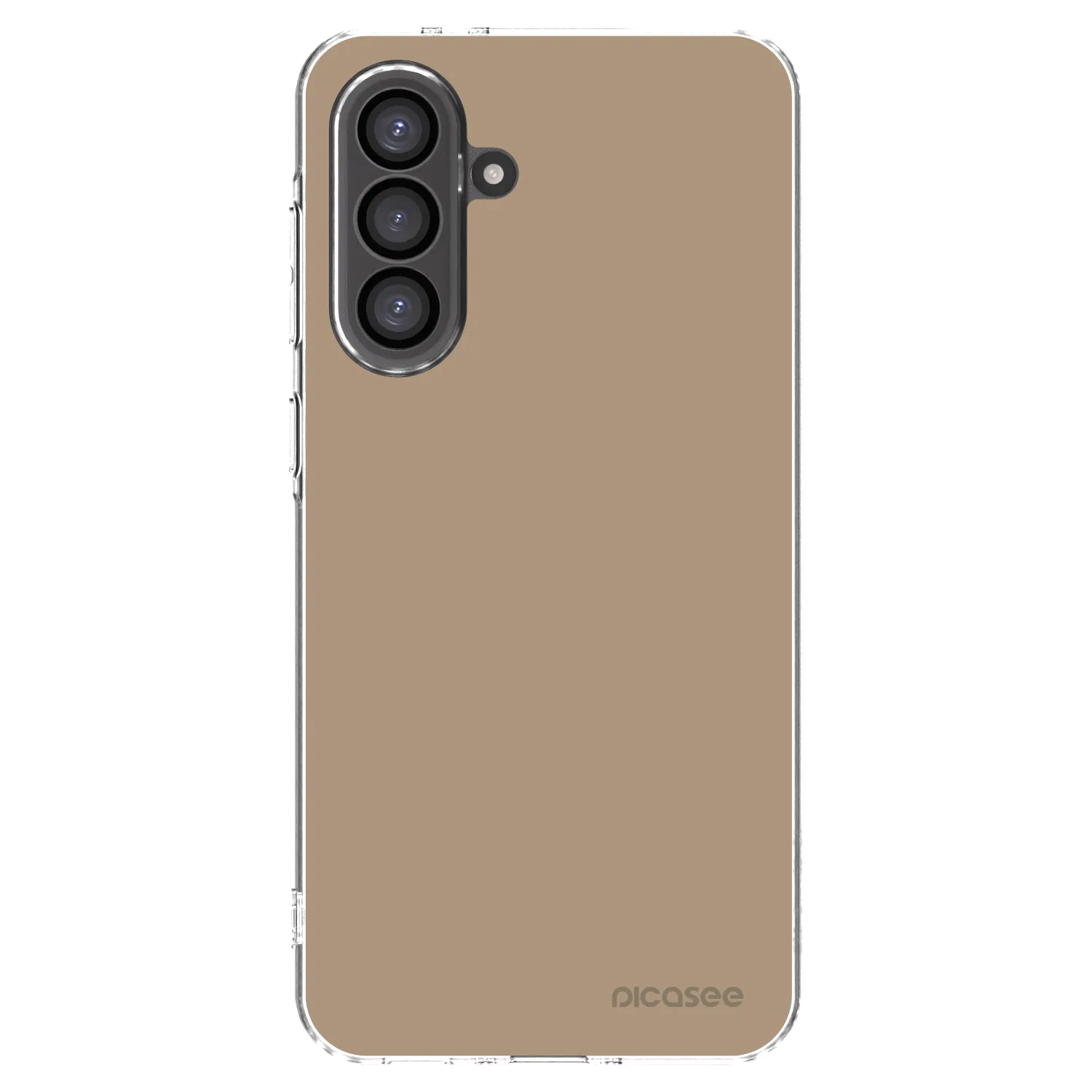Picasee Samsung Galaxy A36 5G Hülle - Transparentes Silikon - Soft Sand