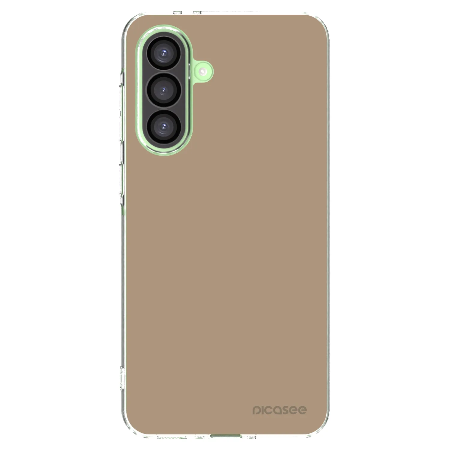 Picasee Samsung Galaxy A26 5G A266B Hülle - Transparentes Silikon - Soft Sand