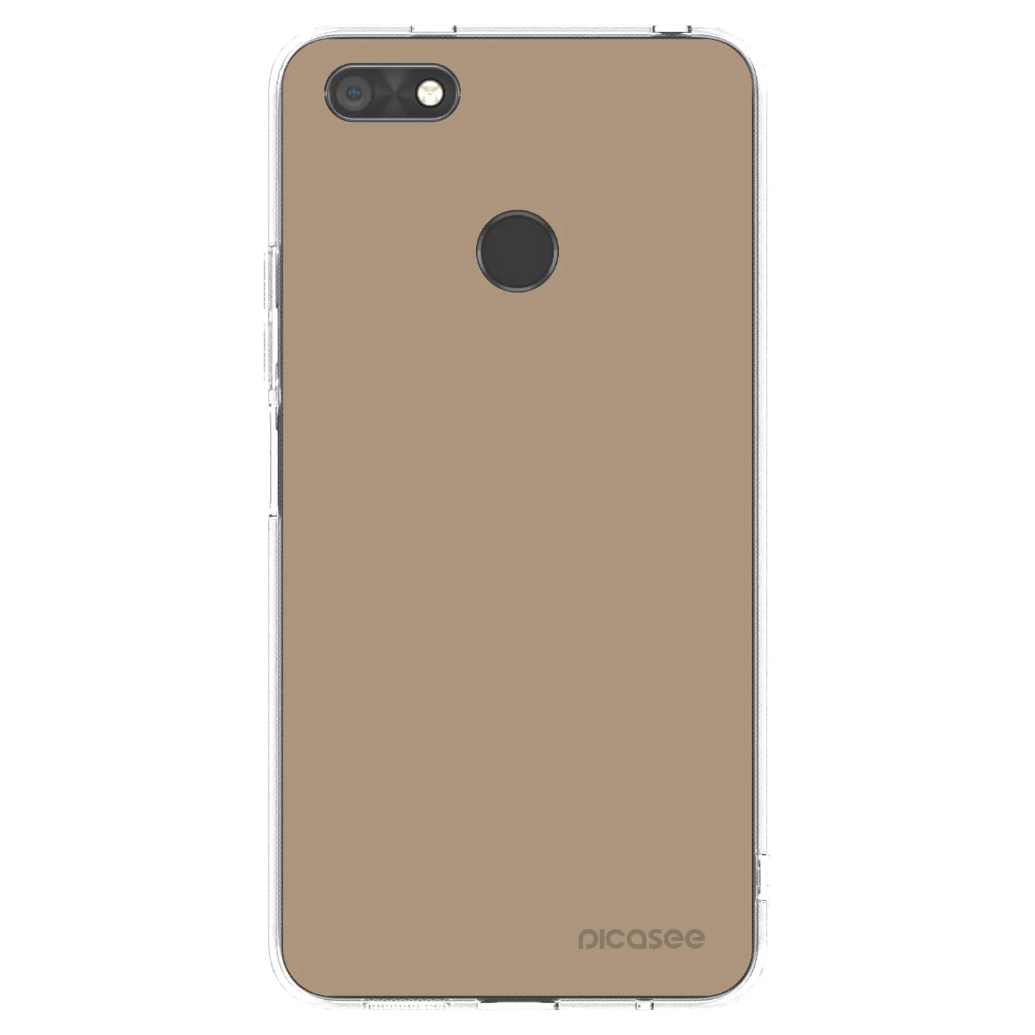 Picasee Huawei P9 Lite Mini Hülle - Transparentes Silikon - Soft Sand
