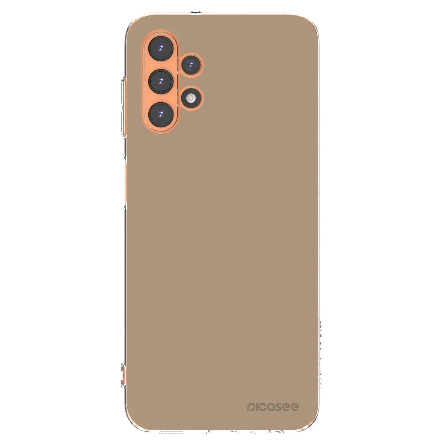 Picasee Samsung Galaxy A13 5G Hülle - Transparentes Silikon - Soft Sand