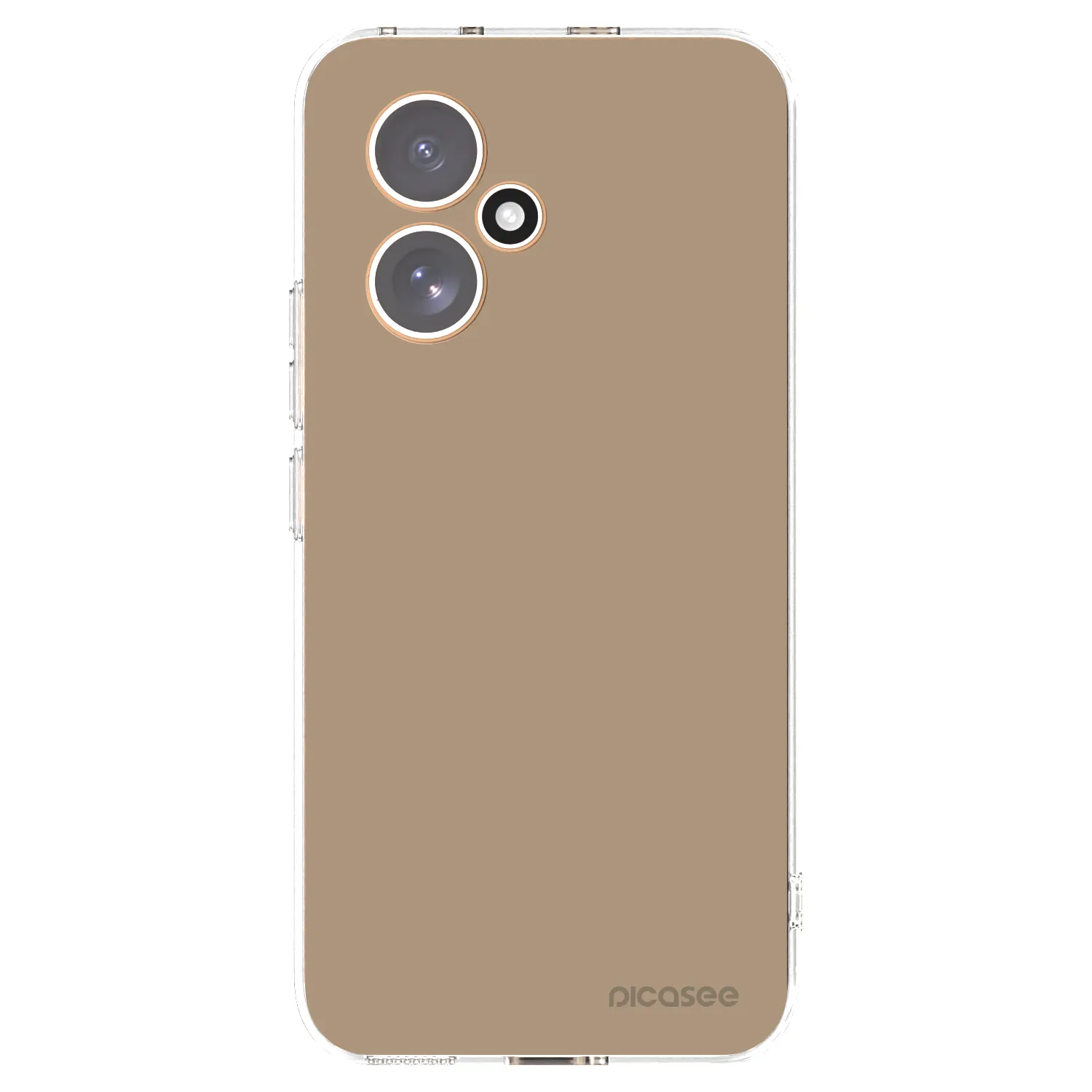 Picasee Honor 400 5G Hülle - Transparentes Silikon - Soft Sand