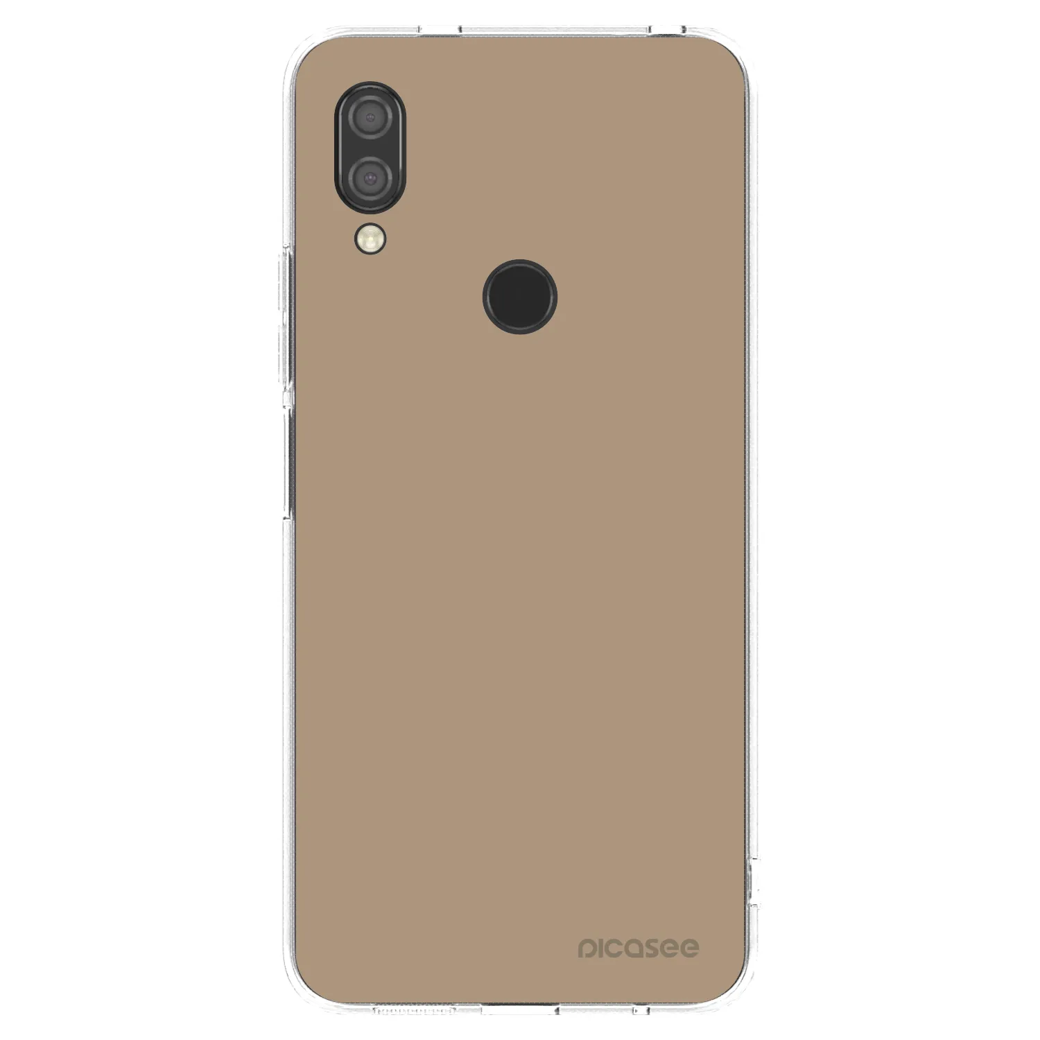 Picasee Xiaomi Redmi 7 Hülle - Transparentes Silikon - Soft Sand
