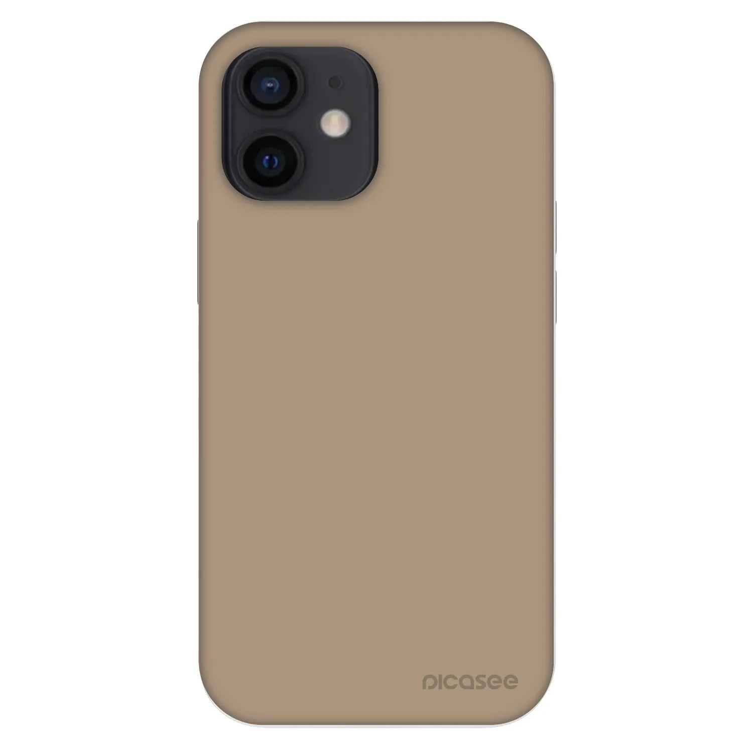 Picasee Fashion Case für Apple iPhone 12 mini - Soft Sand