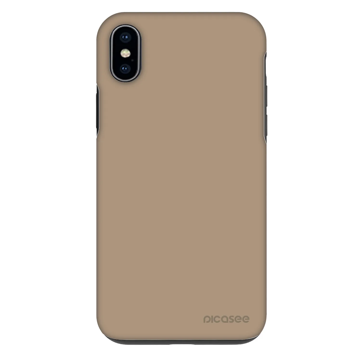 Picasee Fashion Case für Apple iPhone XS Max - Soft Sand