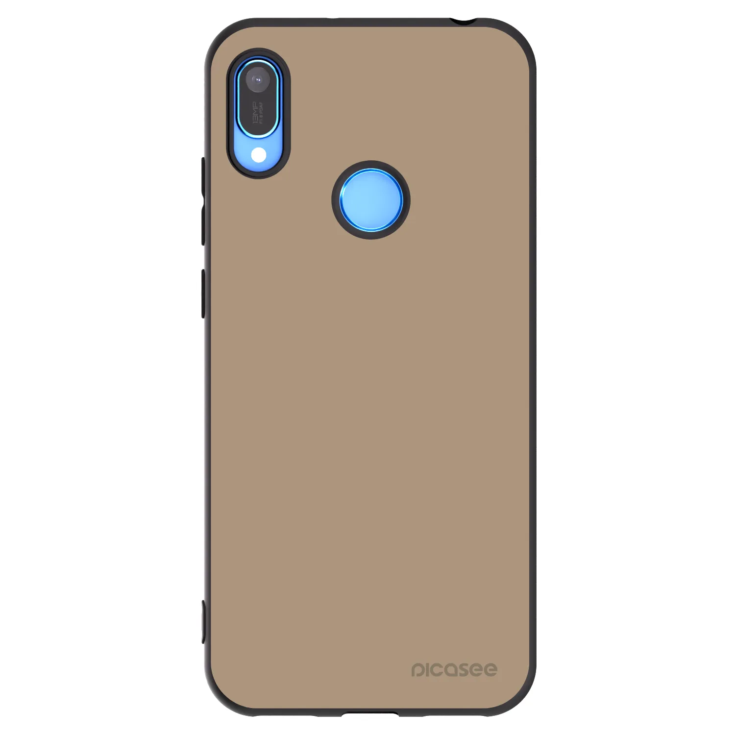 Picasee Huawei Y6 2019 Hülle - Schwarzes Silikon - Soft Sand