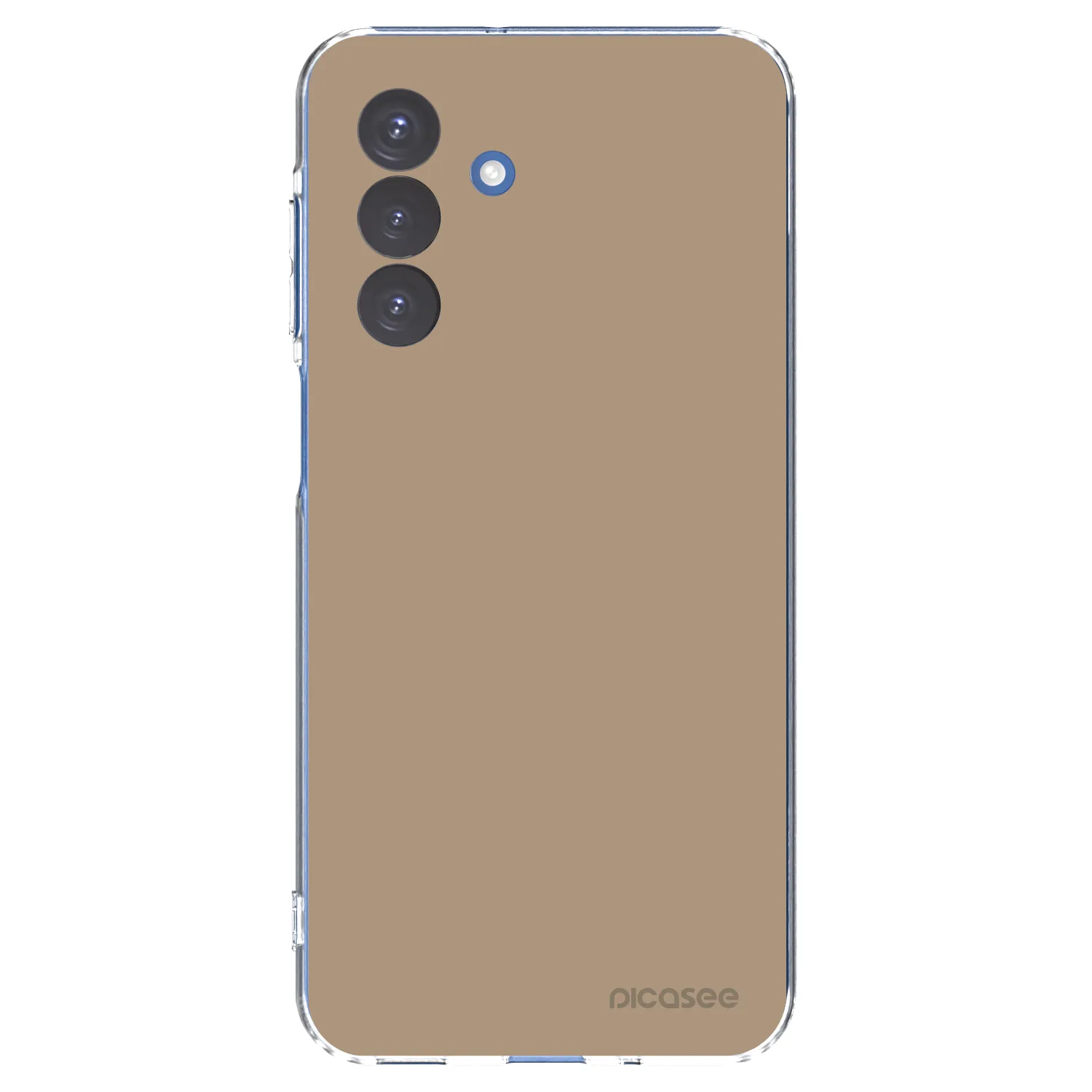 Picasee Samsung Galaxy A17 5G Hülle - Transparentes Silikon - Soft Sand