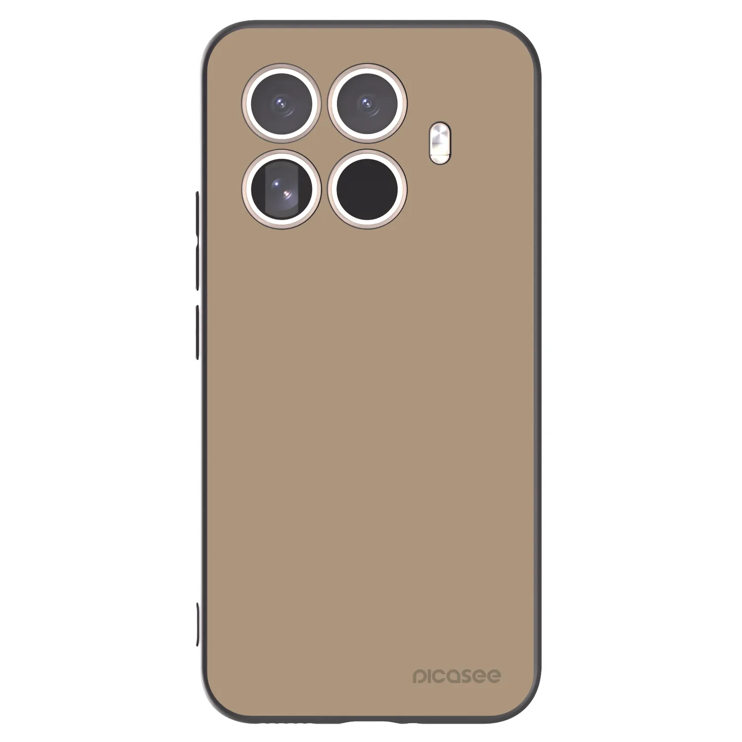 Picasee Xiaomi 15T Pro Hülle - Schwarzes Silikon - Soft Sand