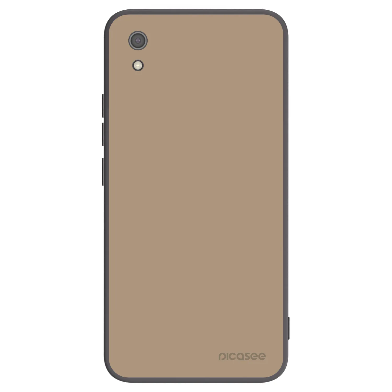 Picasee Xiaomi Redmi 7A Hülle - Schwarzes Silikon - Soft Sand