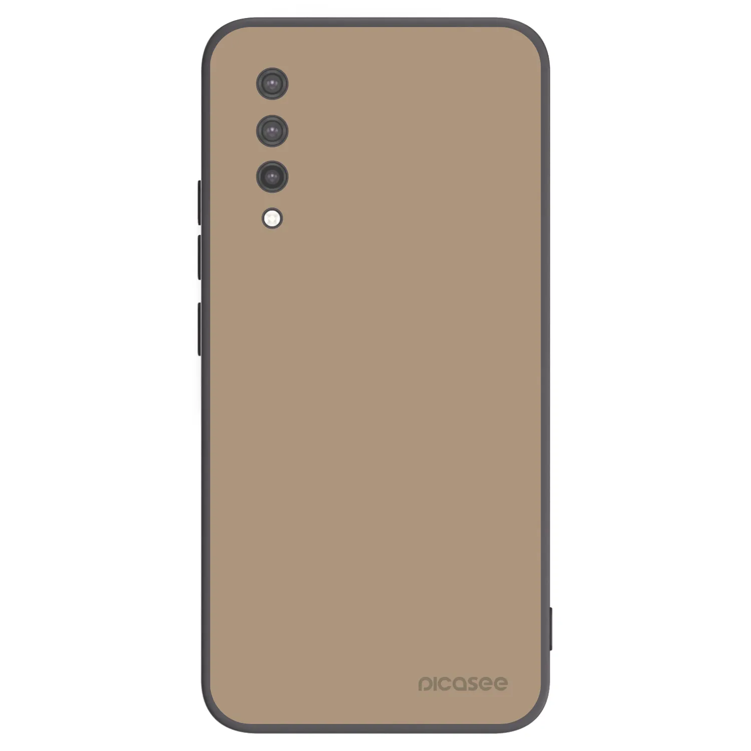 Picasee Xiaomi Mi 9 Lite Hülle - Schwarzes Silikon - Soft Sand