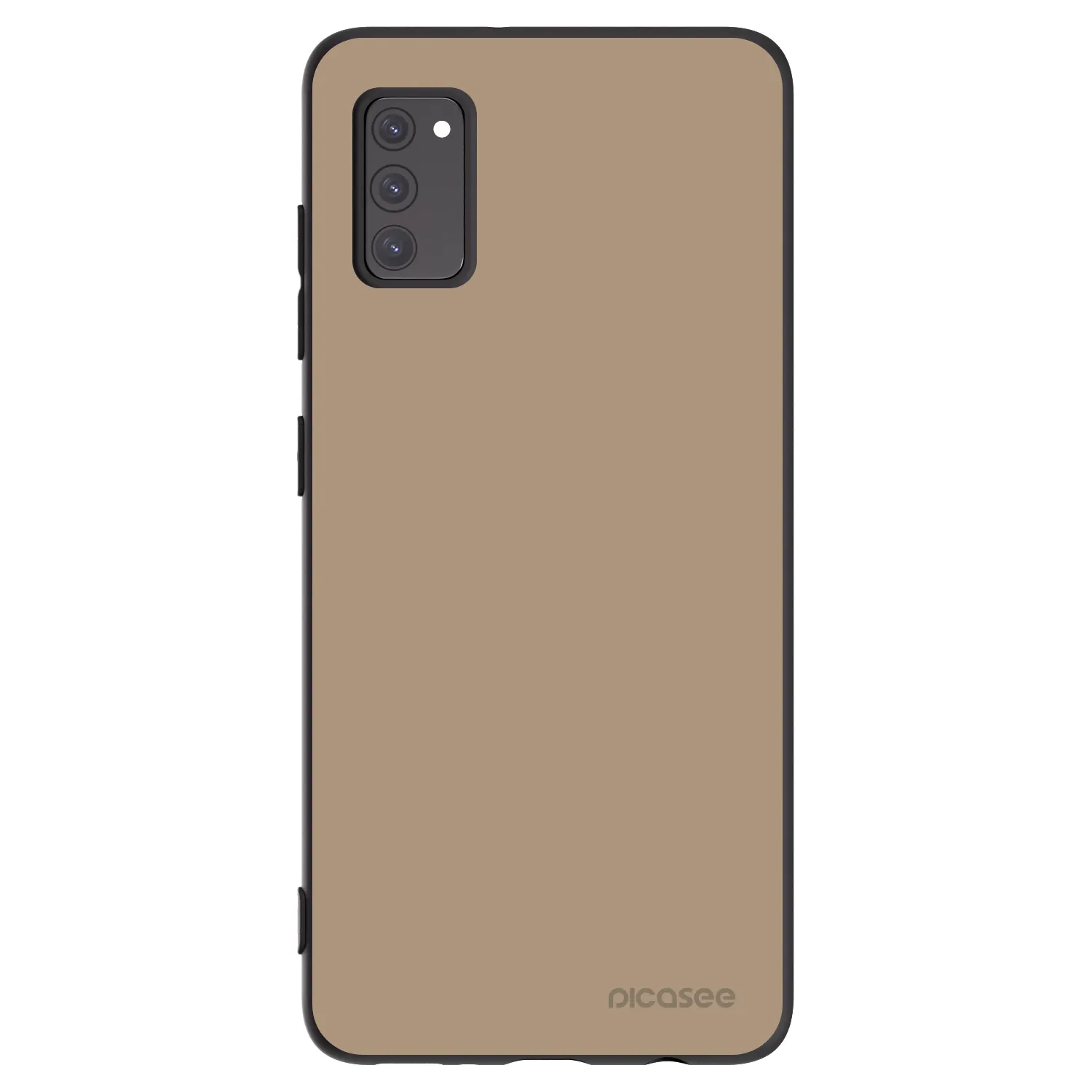 Picasee Samsung Galaxy A41 A415F Hülle - Schwarzes Silikon - Soft Sand