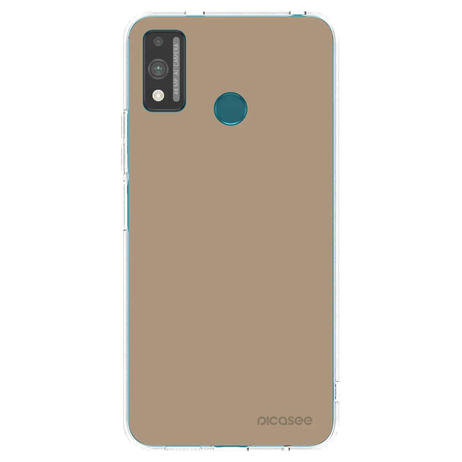 Picasee Honor 9X Lite Hülle - Transparentes Silikon - Soft Sand