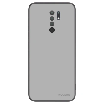 Picasee Xiaomi Redmi 9 Hülle - Schwarzes Silikon - Stone
