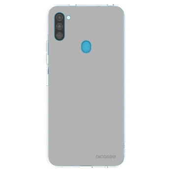 Picasee Samsung Galaxy M11 Hülle - Transparentes Silikon - Stone