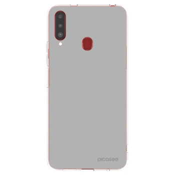 Picasee Samsung Galaxy A20s Hülle - Transparentes Silikon - Stone