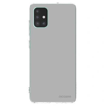 Picasee Samsung Galaxy M51 M515F Hülle - Transparentes Silikon - Stone