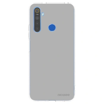 Picasee Realme 5 Hülle - Transparentes Silikon - Stone