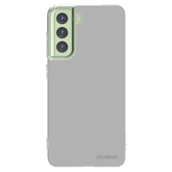 Picasee Samsung Galaxy S21 FE 5G Hülle - Transparentes Silikon - Stone