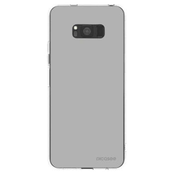 Picasee Samsung Galaxy S8 G950F Hülle - Transparentes Silikon - Stone