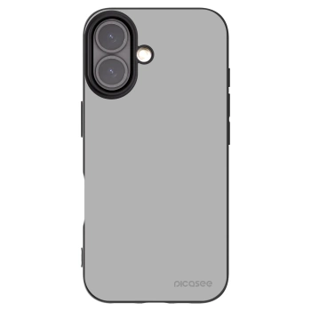 Picasee Apple iPhone 16 Hülle - Schwarzes Silikon - Stone