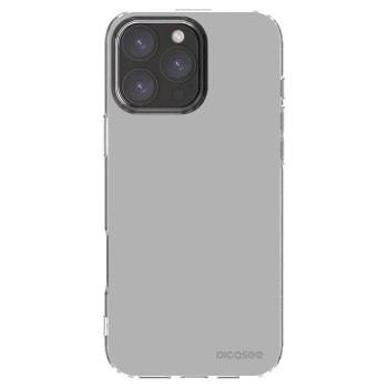 Picasee Apple iPhone 16 Pro Max Hülle - Transparentes Silikon - Stone