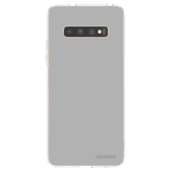 Picasee Samsung Galaxy S10 Plus G975 Hülle - Transparentes Silikon - Stone
