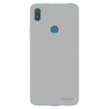 Picasee Huawei Y7 2019 Hülle - Transparentes Silikon - Stone