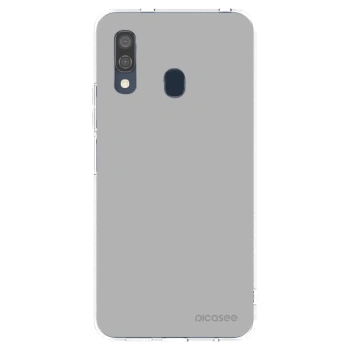 Picasee Samsung Galaxy A40 A405F Hülle - Transparentes Silikon - Stone