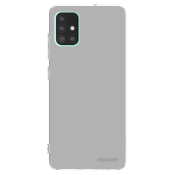 Picasee Samsung Galaxy A51 A515F Hülle - Transparentes Silikon - Stone