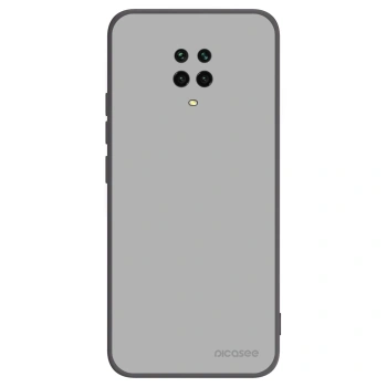 Picasee Xiaomi Redmi Note 9 Pro Hülle - Schwarzes Silikon - Stone