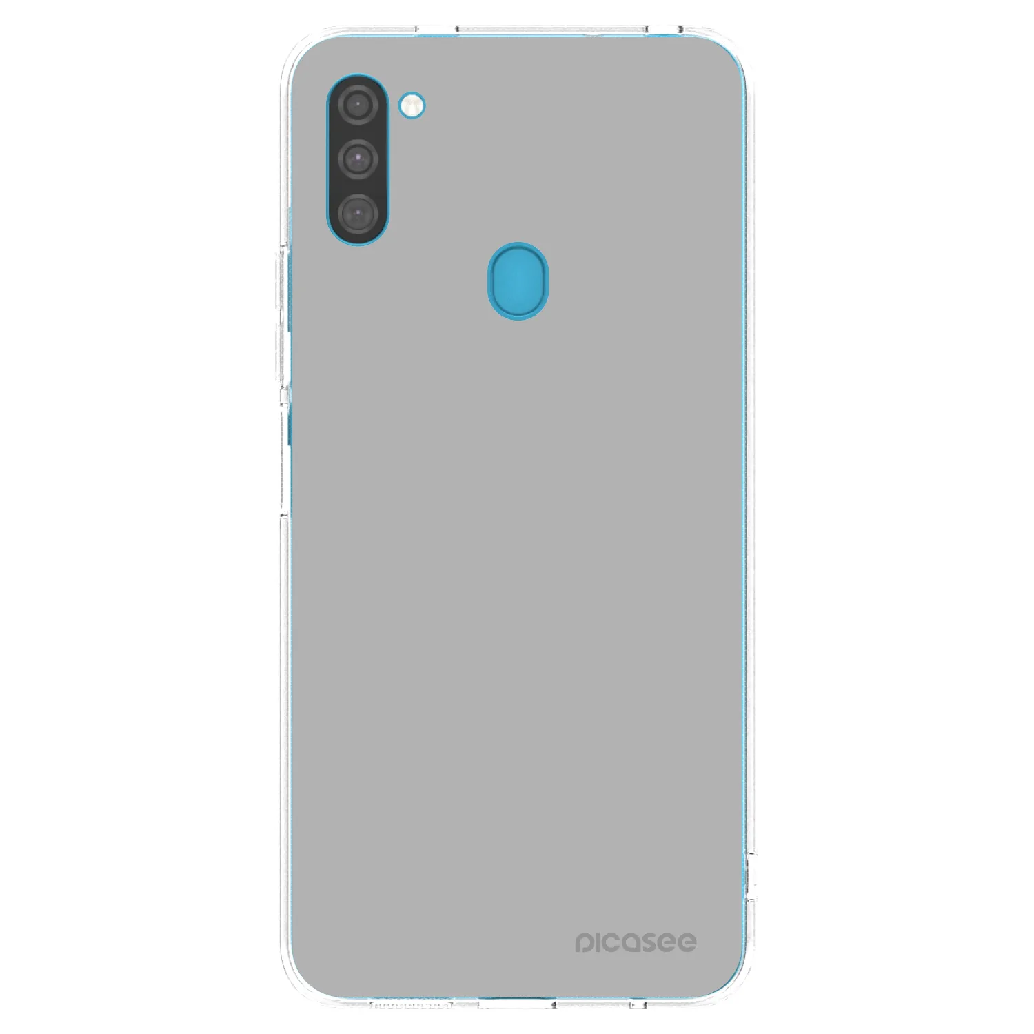 Picasee Samsung Galaxy M11 Hülle - Transparentes Silikon - Stone