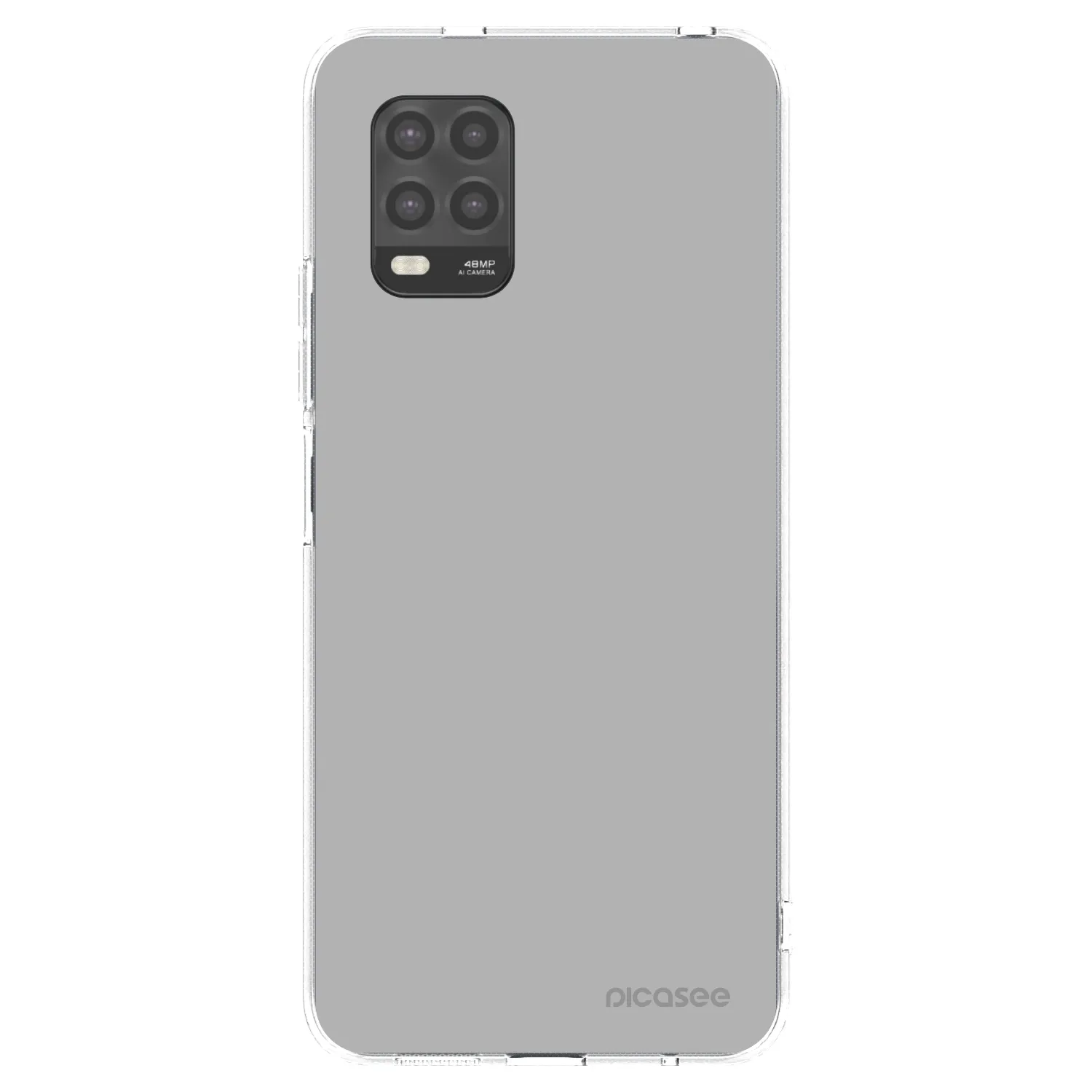 Picasee Xiaomi Mi 10 Lite Hülle - Transparentes Silikon - Stone