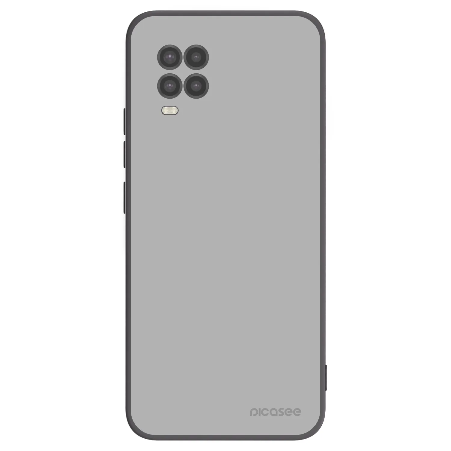 Picasee Xiaomi Mi 10 Lite Hülle - Schwarzes Silikon - Stone