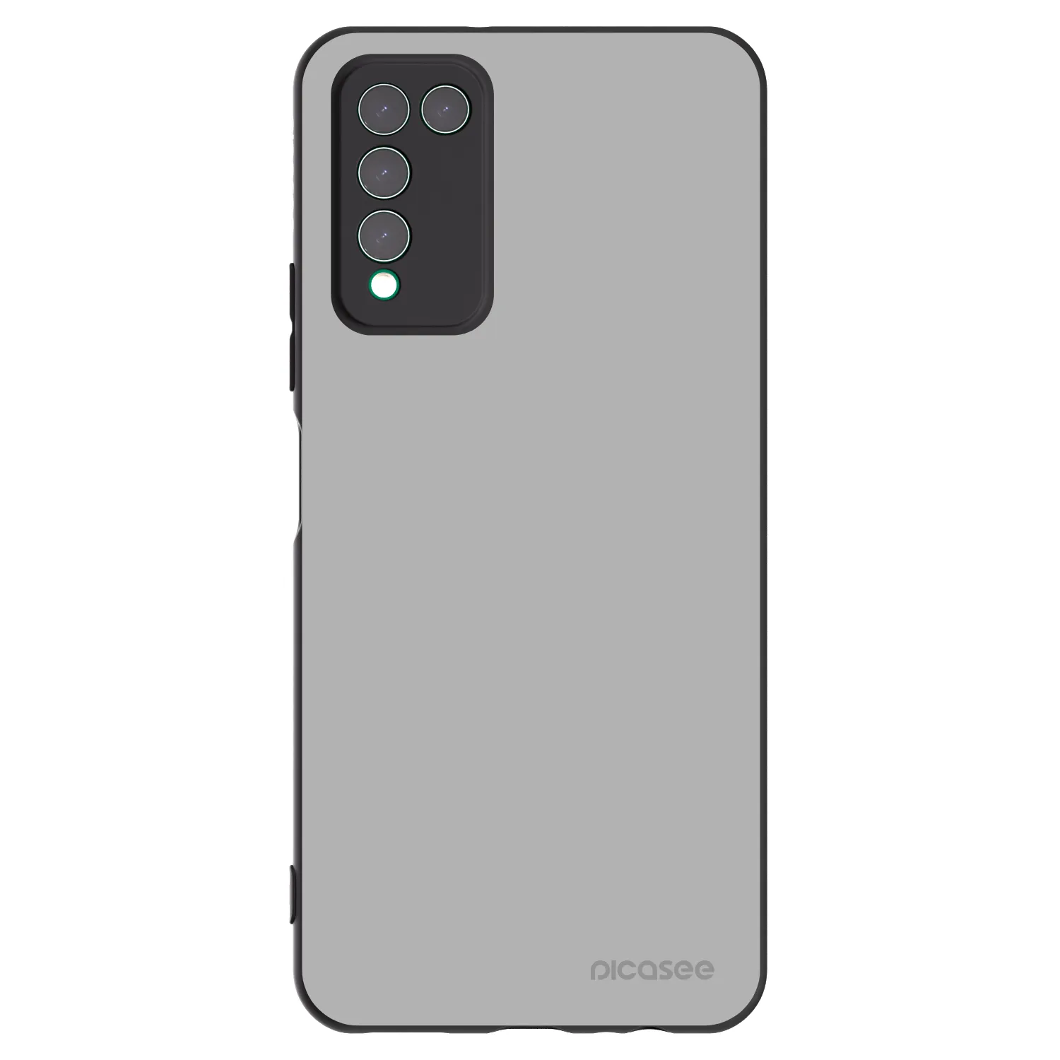 Picasee Honor 10X Lite Hülle - Schwarzes Silikon - Stone