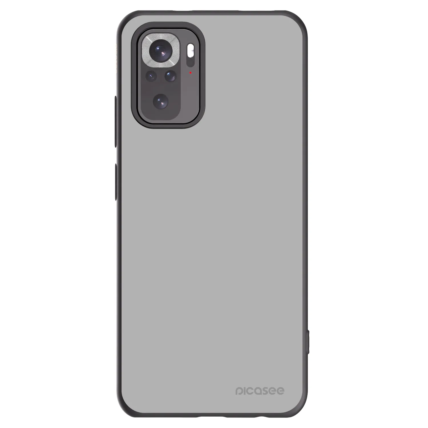 Picasee Xiaomi Redmi Note 10 Hülle - Schwarzes Silikon - Stone